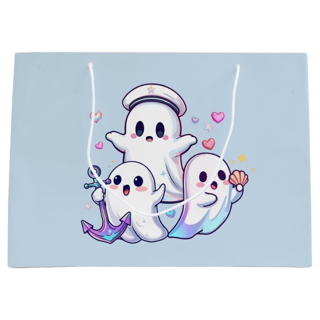 Haunting the High Seas! Large Gift Bag (Front)