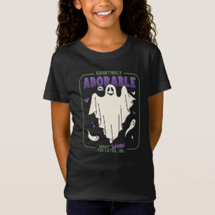Hauntingly Adorable Funny Halloween Sayings T-Shirt