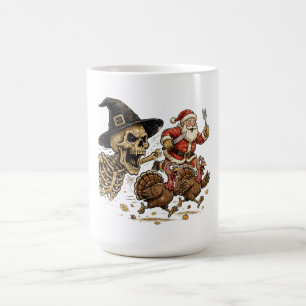 Hauntsgiving. halloween. Christmas Shirt Coffee Mug
