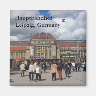 Hauptbahnhof, Leipzig, Germany Magnet