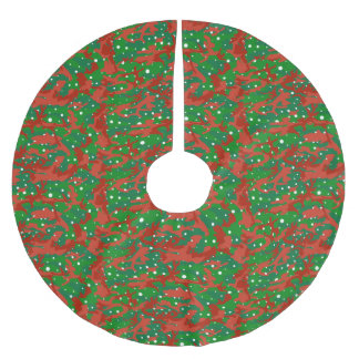 Haus Of Camo Xmas Camouflage Brushed Polyester Tree Skirt