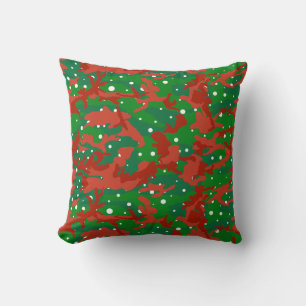 Haus Of Camo Xmas Camouflage Cushion