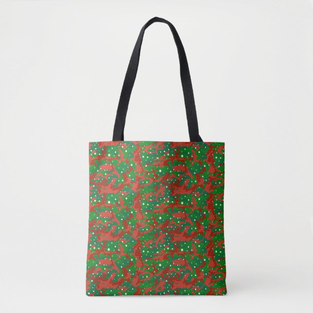 Haus Of Camo Xmas Camouflage Tote Bag (Front)