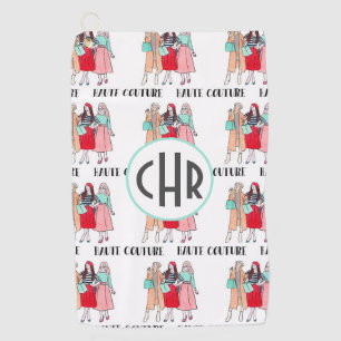 Haute Couture   Fashion   Paris   Monogram Golf Towel