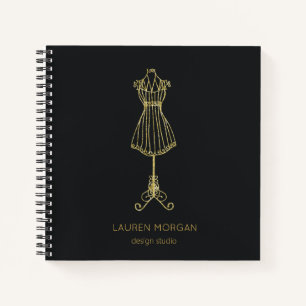 Haute Couture Personalised Spiral Notebook