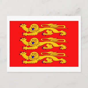 Haute-Normandie flag Postcard