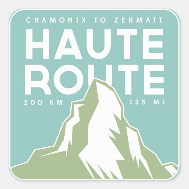Haute Route Sticker (Front)