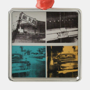 Havana 3 metal tree decoration