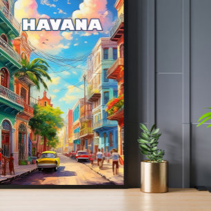 Havana, a city of a thousand colors poster