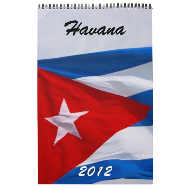 havana calendar 2012 (Cover)