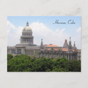havana capitolio postcard