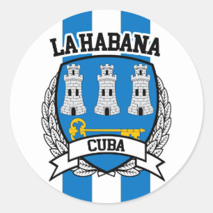 Havana Classic Round Sticker
