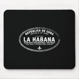 Havana Cu Pport Stamp Vacation Apparel Travel  Mouse Pad