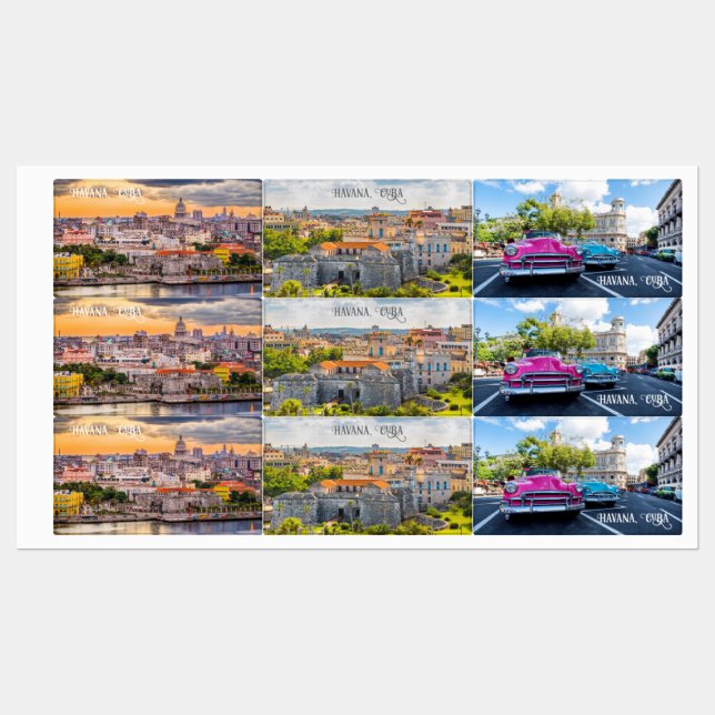 Havana CUBA (Sheet)
