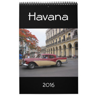 havana cuba 2016 calendar