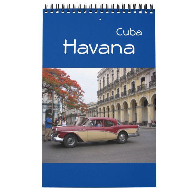 havana cuba calendar (Cover)