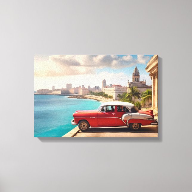 Havana Cuba Canvas Print (Front)