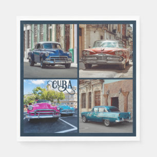Havana CUBA Cars Napkin