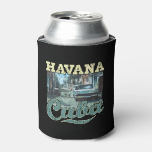 Havana Cuba Graffiti Street Art - Love Habana Can Cooler