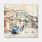 Havana Cuba Illustration