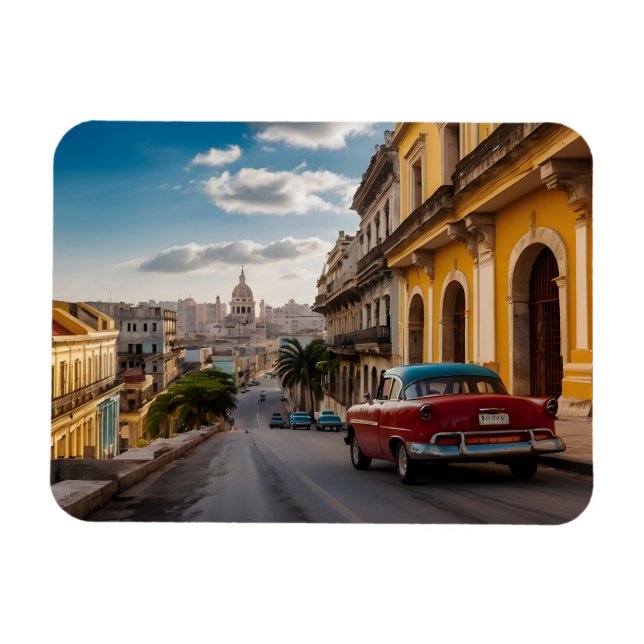 Havana Cuba Magnet (Horizontal)