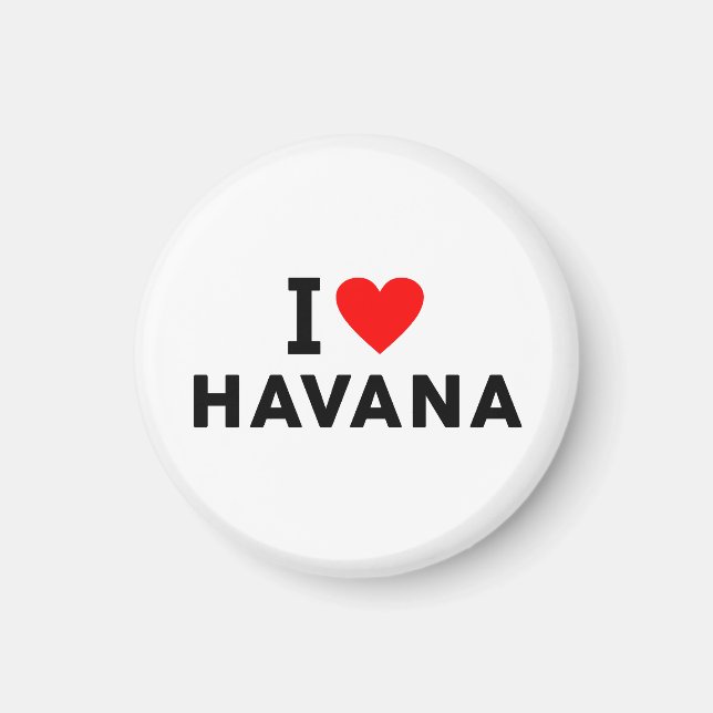 Havana Cuba Magnet (Front)