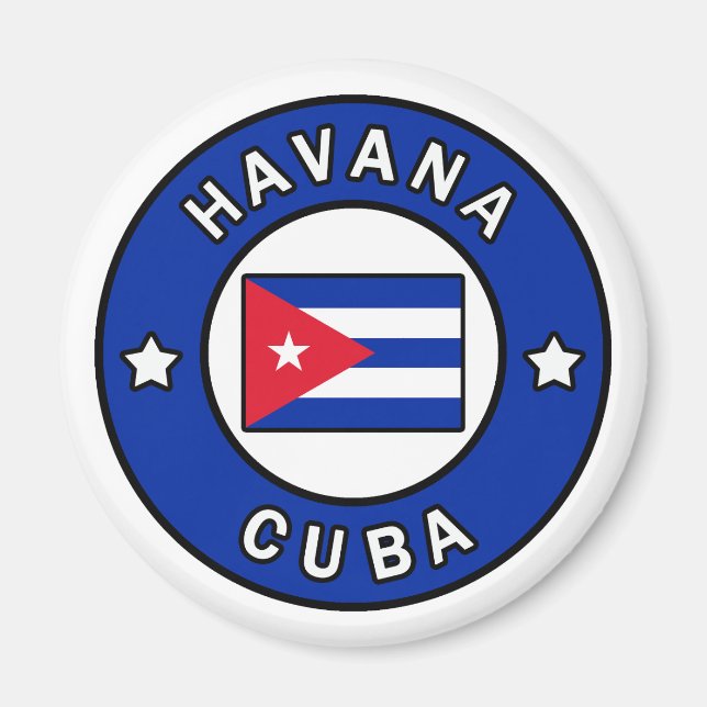 Havana Cuba Magnet (Front)