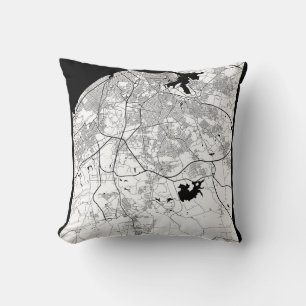 Havana Cuba Map Cushion