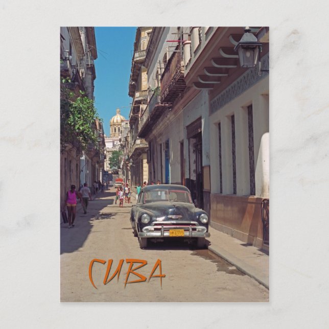 Havana,Cuba Postcard (Front)