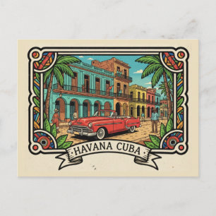 Havana Cuba Postcard