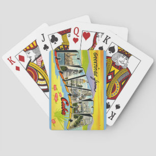 Havana Cuba Postcard Playing Cards