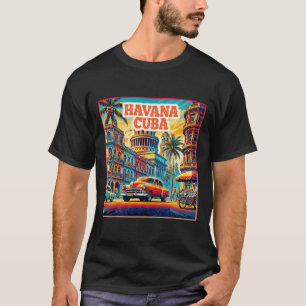 Havana Cuba Shirts Family Trip Tourist Vintage Ret