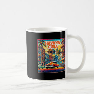 Havana Cuba Shirts Family Trip Tourist Vintage Ret Coffee Mug