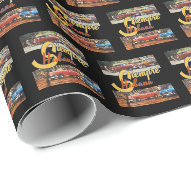 Havana Cuba - Siempre Habana Wrapping Paper (Roll Corner)