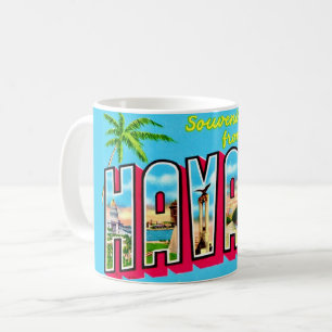Havana Cuba Souvenir Postcard Mug