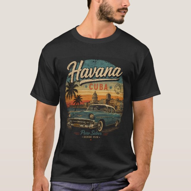 Havana, Cuba T-Shirt (Front)