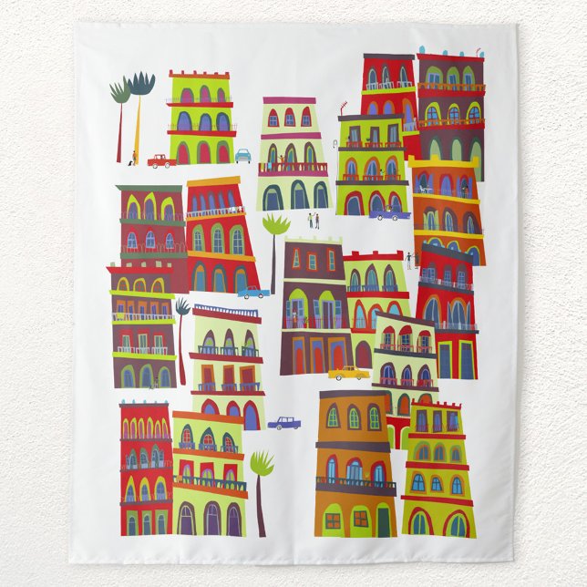 Havana Cuba Tapestry (Creator Uploaded)