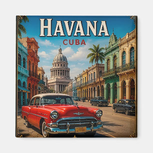 🧲 Havana Cuba Vacation Memory For Travelers 🧲 Magnet