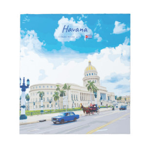 Havana, Cuba - Vintage Classic Soul Notepad