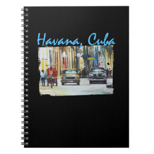 Havana Habana Viejo Cuba Notebook