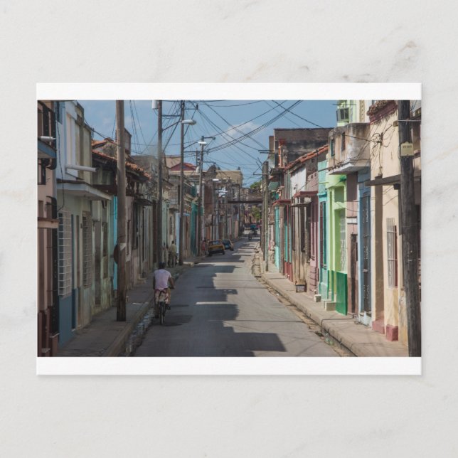 Havana streets postcard (Front)