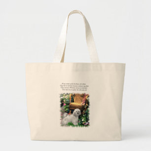Havanese Art Gifts Large Tote Bag