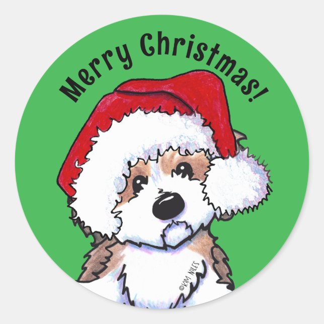 Havanese Christmas Seals (Front)