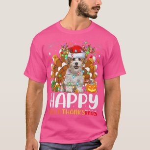 Havanese Dog Lover Halloween Christmas Happy Hallo T-Shirt