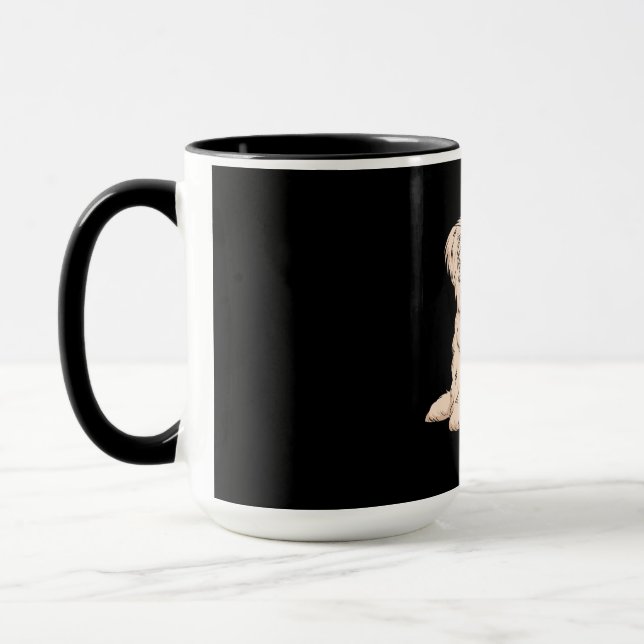 Havanese Dog  Mug (Left)