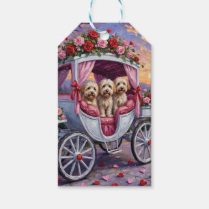 Havanese Dog Valentine's Day  Gift Tags