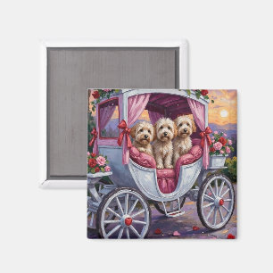 Havanese Dog Valentine's Day  Magnet