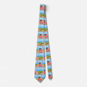 Havanese Dog Valentine's Day Truck  Tie