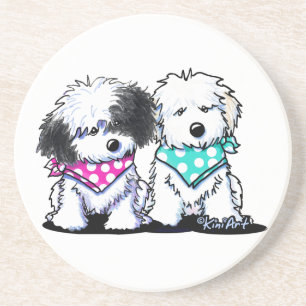 Havanese Duo Coaster