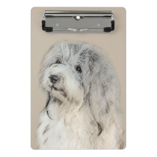 Havanese (Gold Sable) Painting - Original Dog Art Mini Clipboard